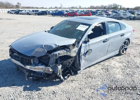 2021 Honda Accord Sport 2.0T from USA, damaged, VIN 1HGCV2F3XMA001315